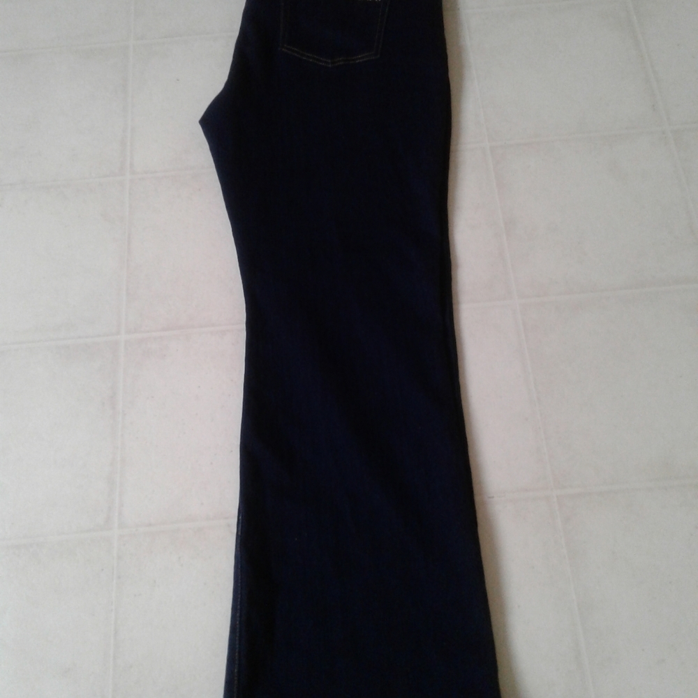 Michael Kors wide leg blue jeans - Picture 4 of 10